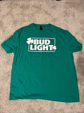 Lucky Bud Light Graphic Short Sleeve Tee
